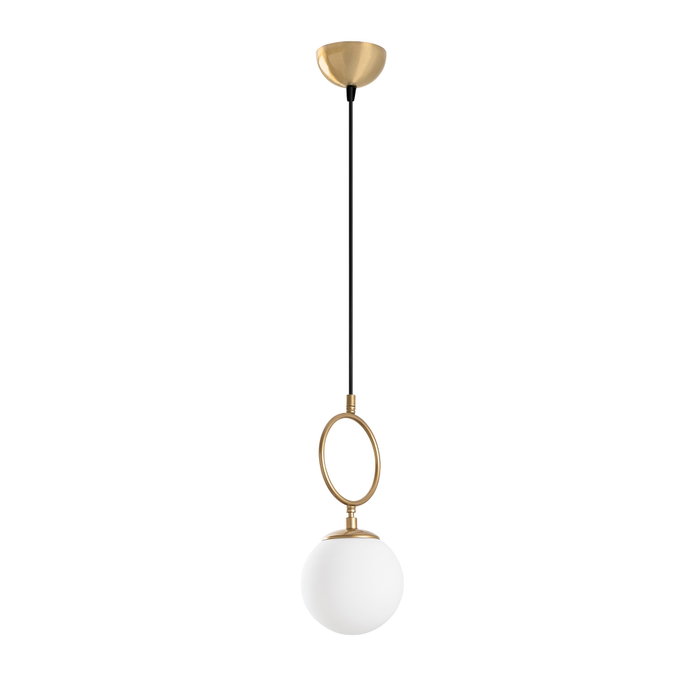 Opviq Ring - 13433 Lámpara de araña dorada ajustable